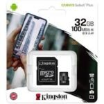 Tarjetas De Memoria Micro Sd 32 Gb Kingston C/adapt Sd