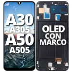 MODULO SAMSUNG A30 / A50 / A50s CON MARCO