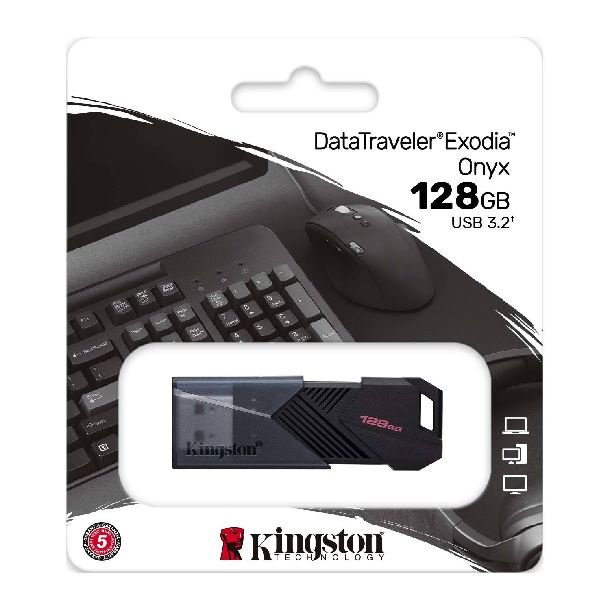 Kingston DataTraveler Exodia DTX/128 128 GB negro
