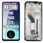 MODULO REDMI 14C CON MARCO